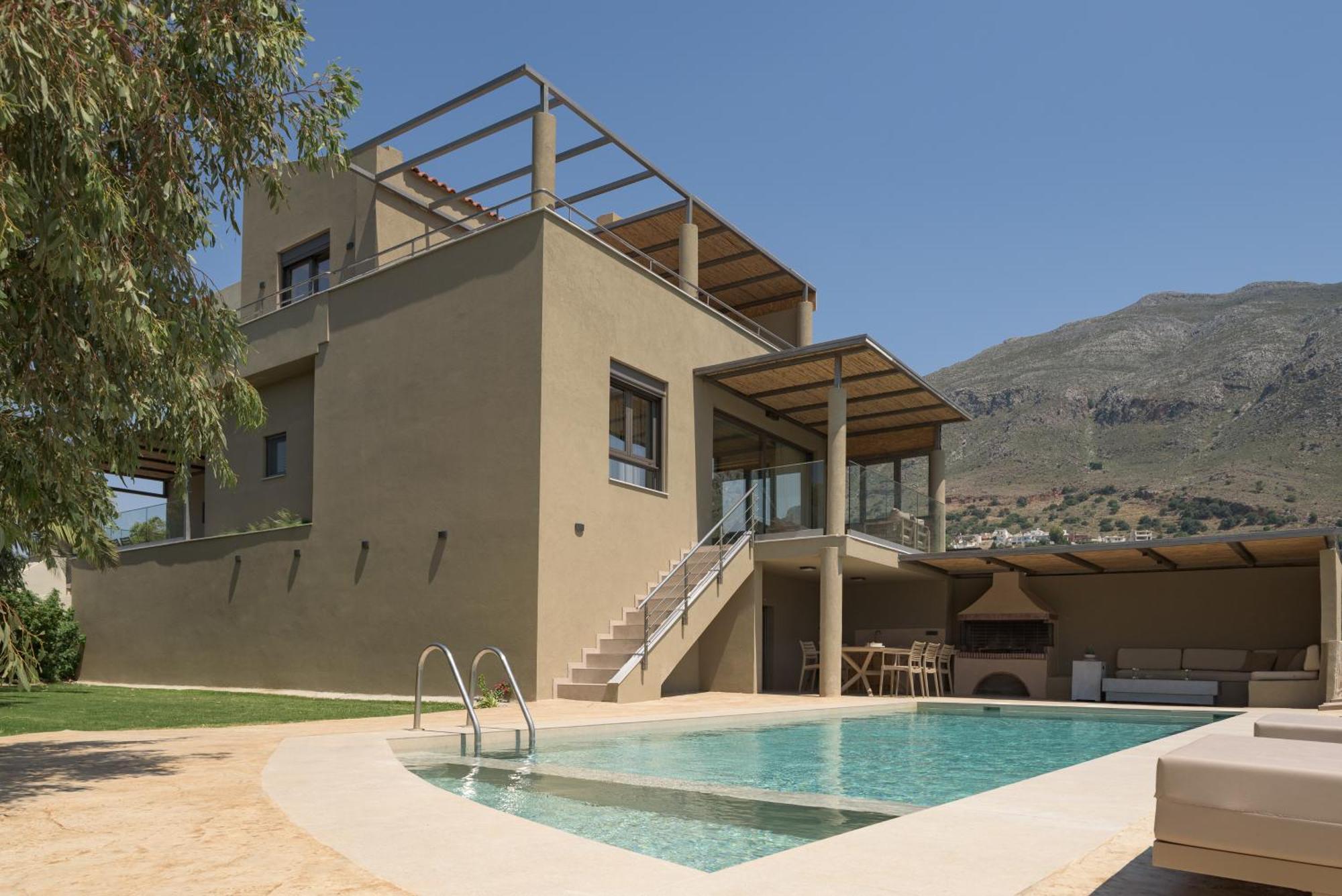 Despina 1 Plakias Private Villa, Private Swimming Pool Garden,amazing View Lefkogeia